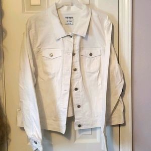 Brand New White Denim Jacket